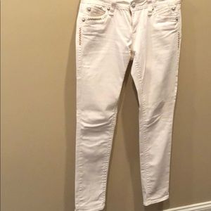 Rock Revival White Skinny Jeans